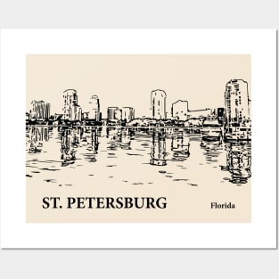 St. Petersburg - Florida Posters and Art